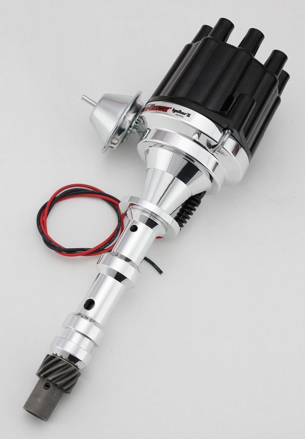 PERTRONIX IGNITIONChevy 348/409 Billet Dist. w/Black Cap