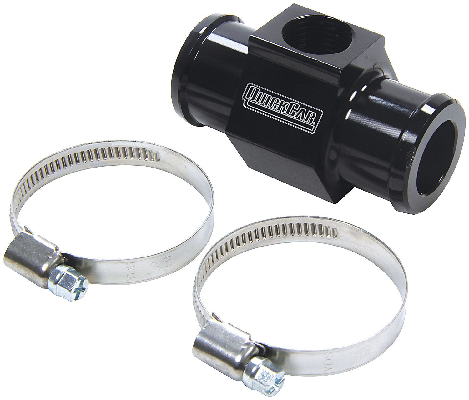 QUICKCAR RACING PRODUCTSTemp Adapter 1-1/4in Hose w/ 1/2in NPT Port