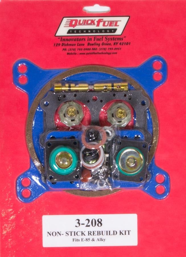 QUICK FUEL TECHNOLOGYE85 Carb Rebuild Kit 650/750/850/950FCM