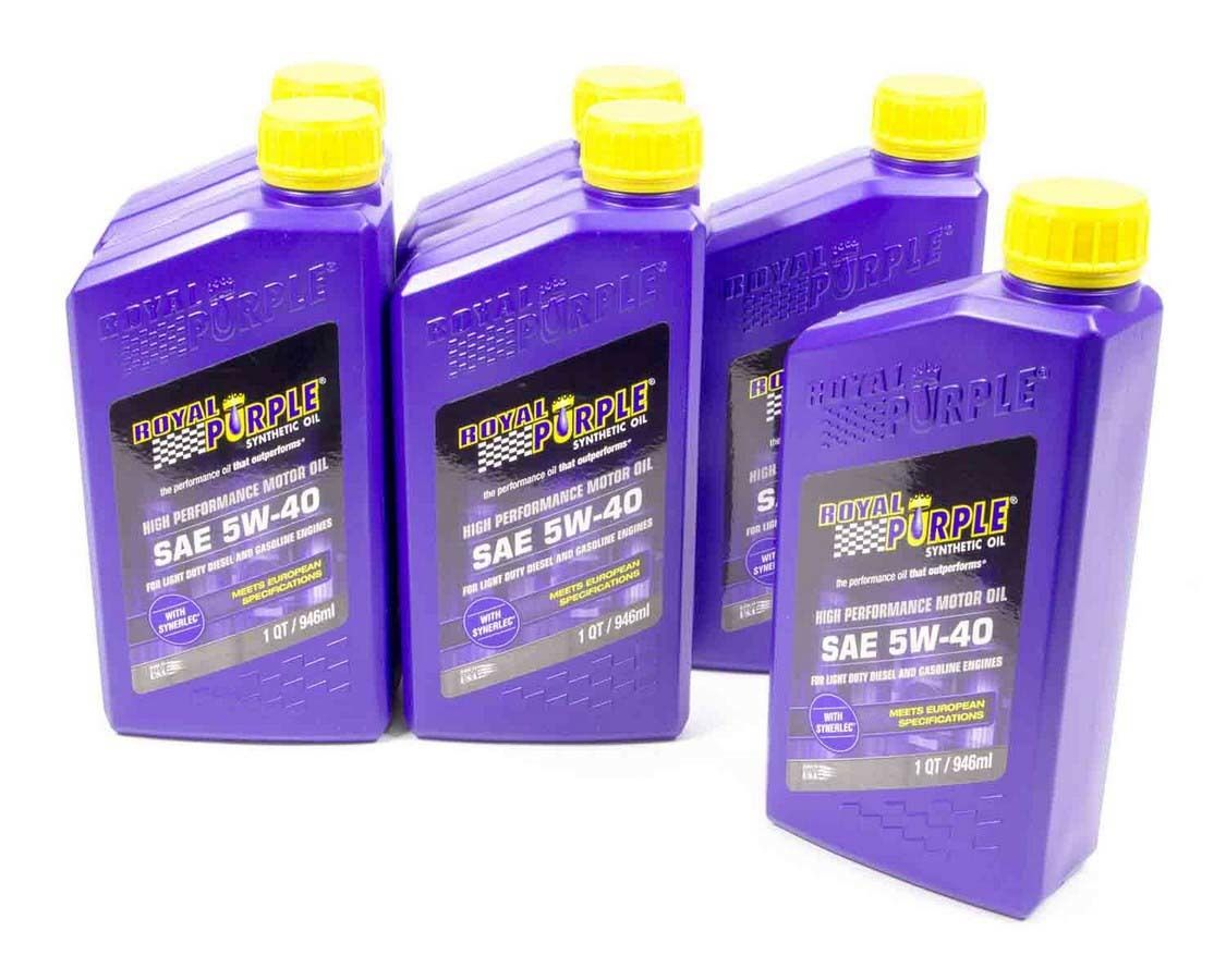ROYAL PURPLE5w40 Mutli-Grade SAE Oil Case 6x1 Quart