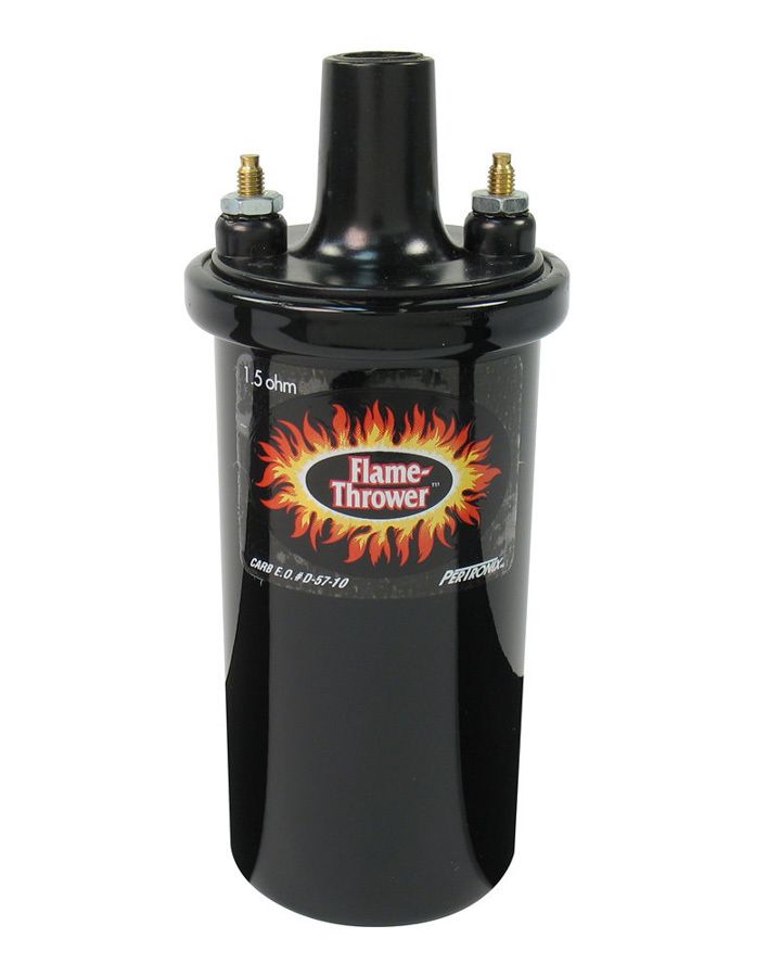 PERTRONIX IGNITIONFlame-Thrower Coil - Black Oil Filled 1.5 ohm