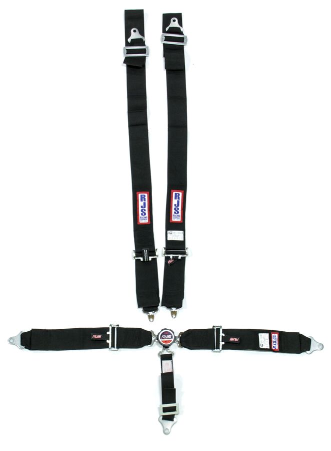 RJS SAFETY5 PT Harness System Q/R BK Ind Wrap 2inSub