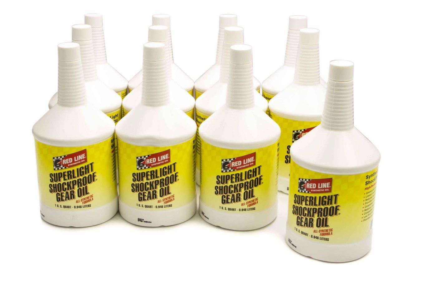 REDLINE OILSuperlight Shock Proof Gear Oil Case/12