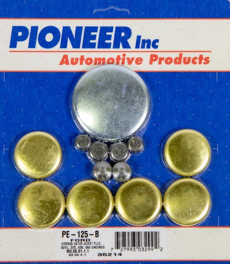 PIONEER460 Ford Freeze Plug Kit - Brass