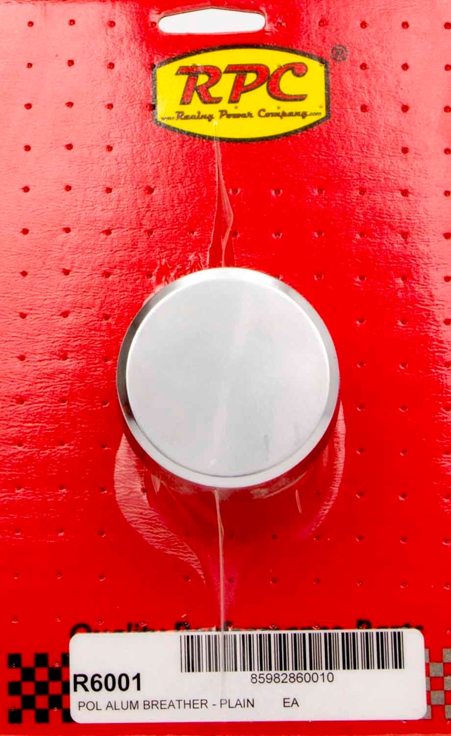 RACING POWER CO-PACKAGEDAlum Plain Push In Breather Polished