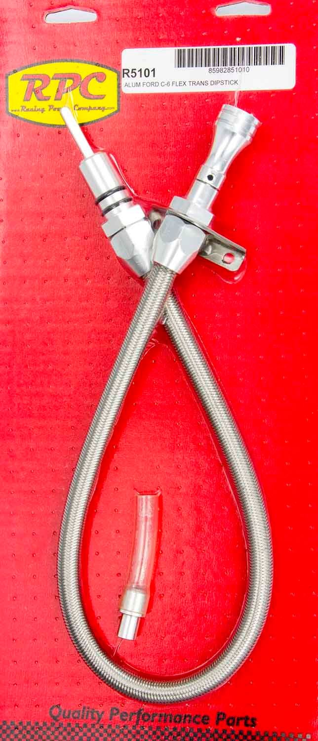 RACING POWER CO-PACKAGEDFlexible Trans Dipstick Ford C6 F/W Mount