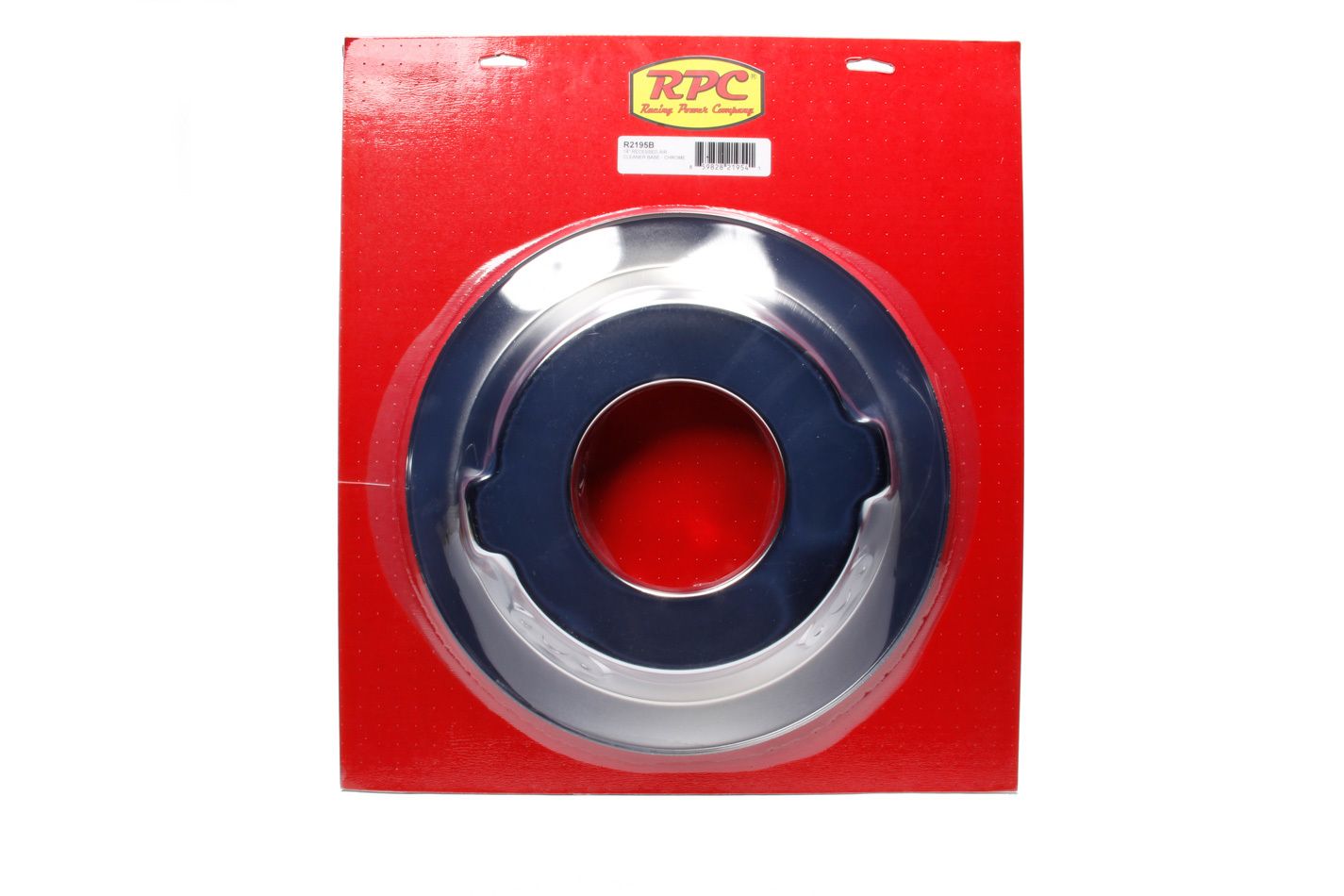 RACING POWER CO-PACKAGED14in Chrome Recessed Base Air Cleaner
