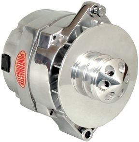 POWERMASTERPolished Delco 150amp Alternator 1 Wire