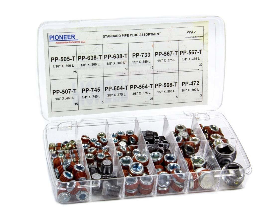 PIONEERPipe Plug Assortment Kit - Standard
