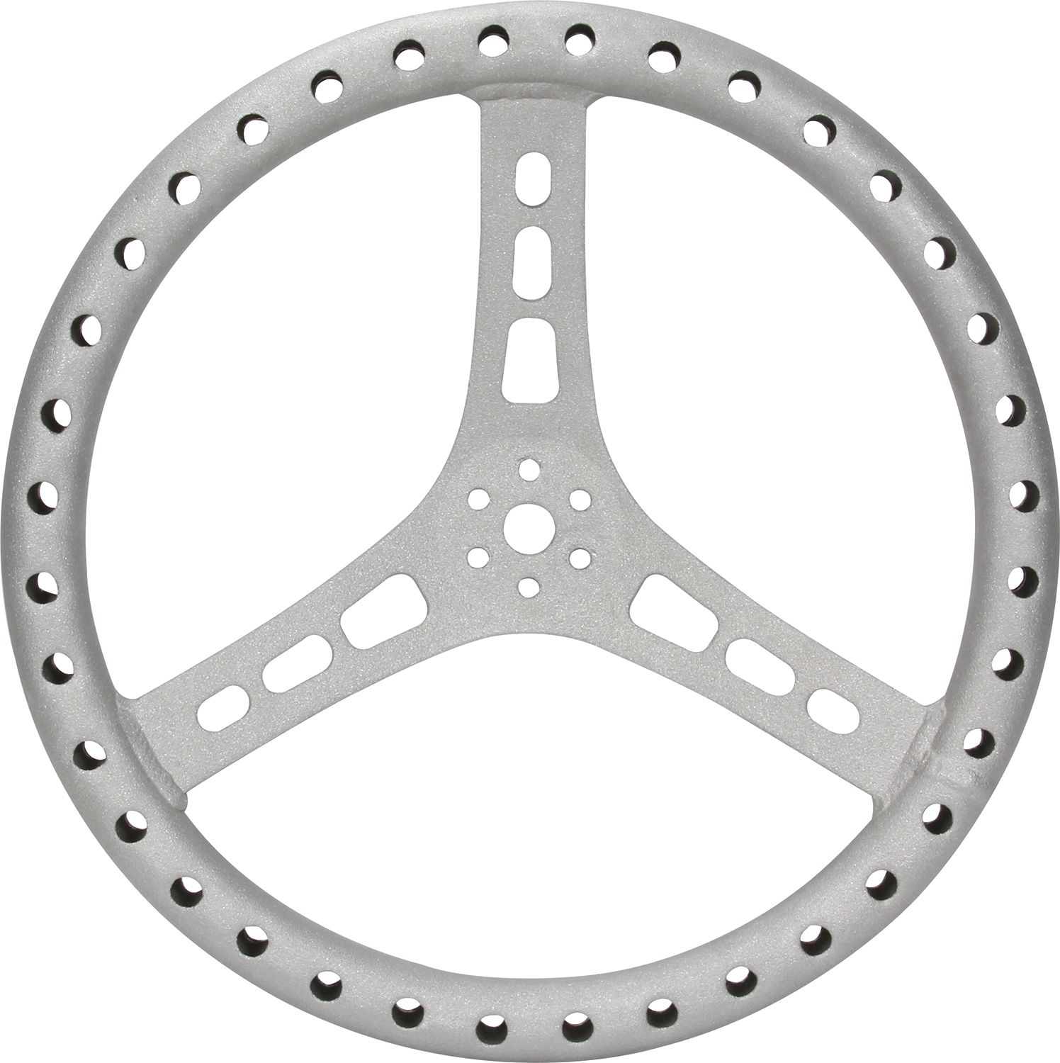 QUICKCAR RACING PRODUCTS15in Steering Wheel L/W Aluminum Raw