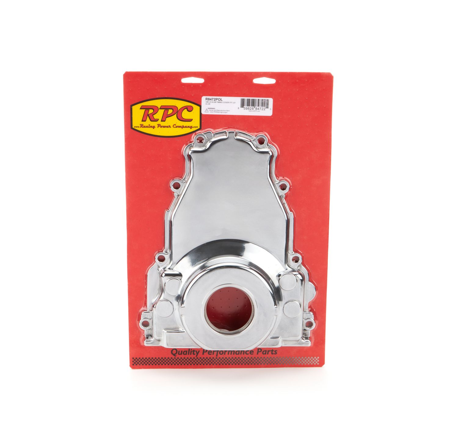 RACING POWER CO-PACKAGEDGM LS Engine Aluminum Ti ming Cover Fits LS1/LS6