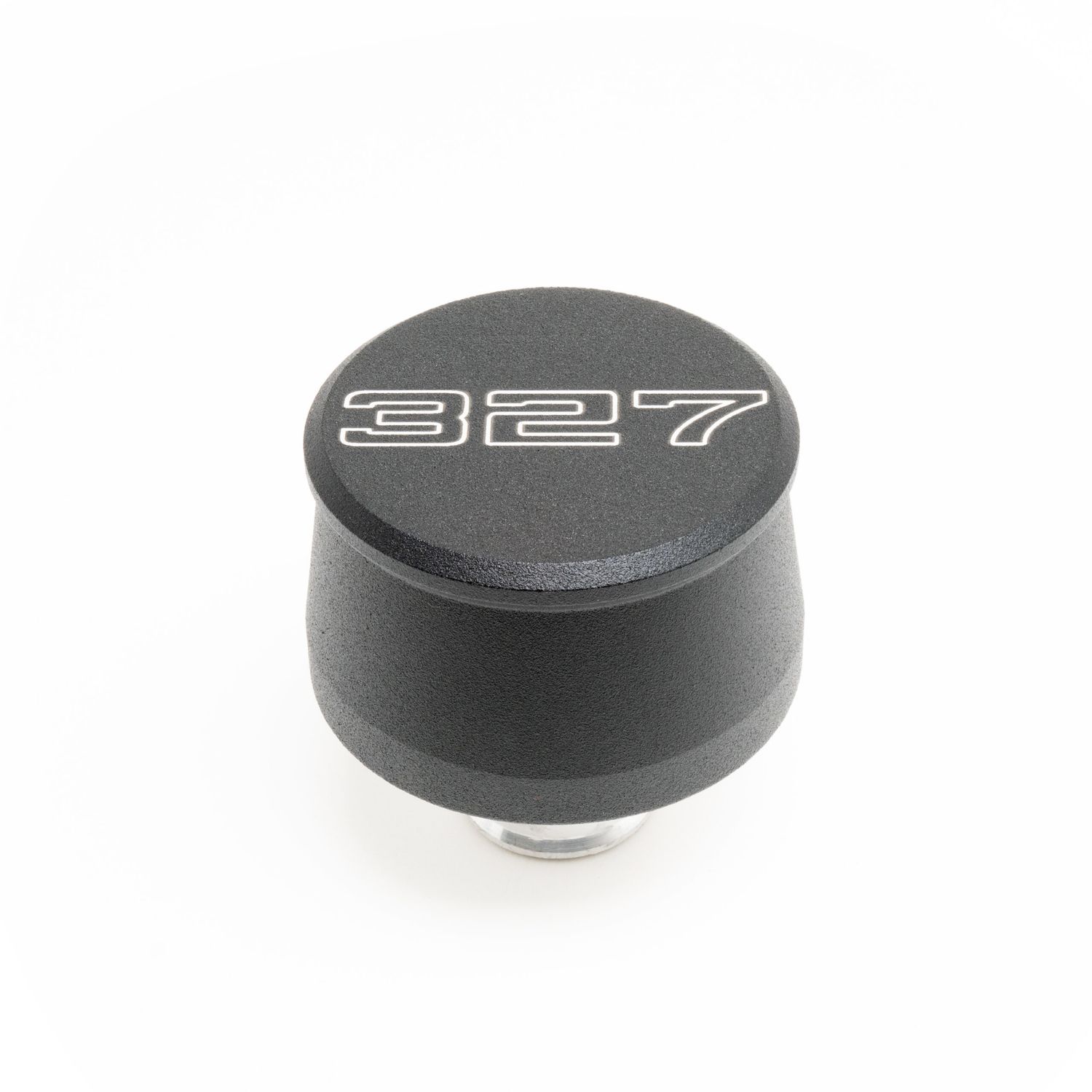 RACING POWER CO-PACKAGEDValve Cover Breather 327 Logo Black Each