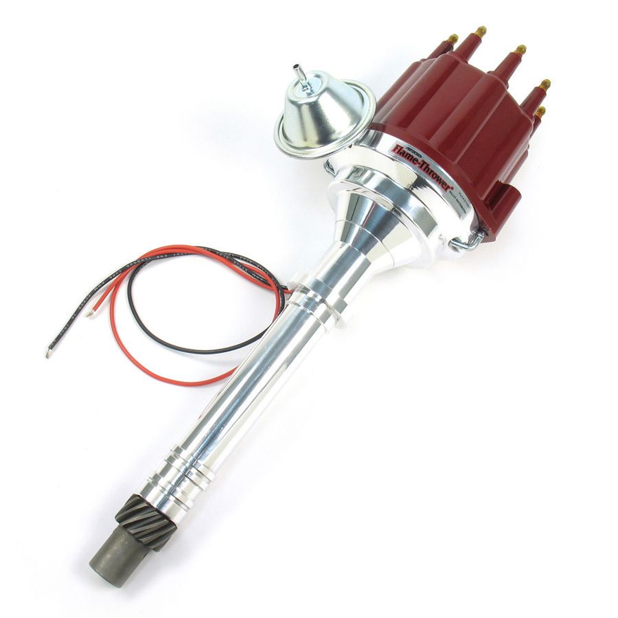 PERTRONIX IGNITIONSBC/BBC Billet Dist. w/ Red Cap & Male Tower