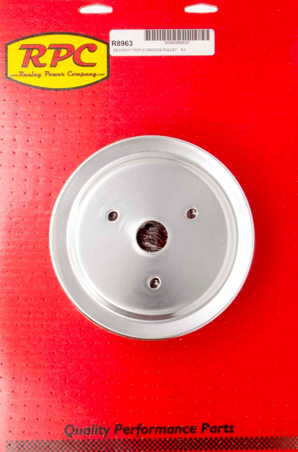 RACING POWER CO-PACKAGEDSBC SWP 3 Groove Crank Pulley