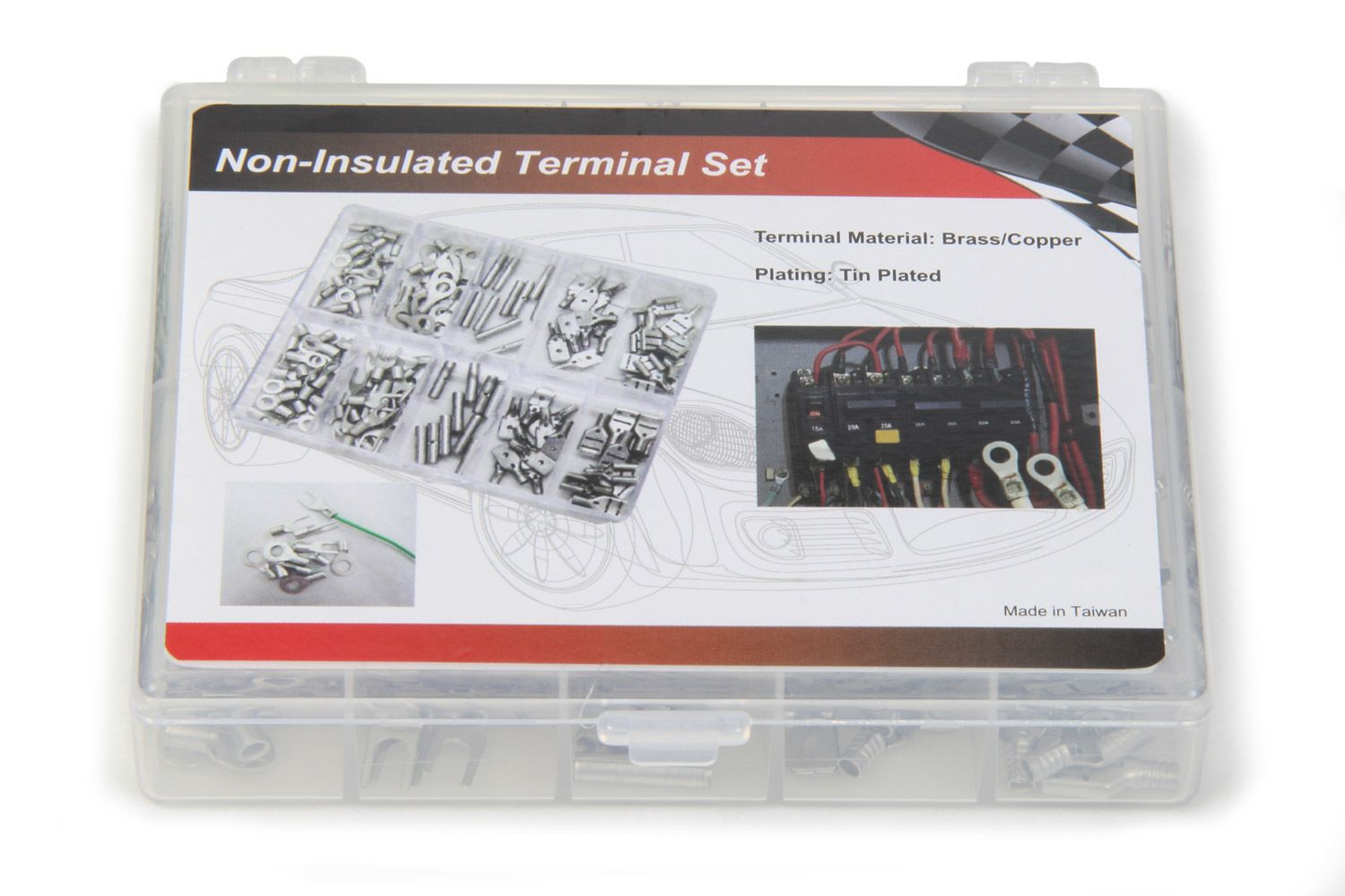PERTRONIX IGNITIONTerminal Kit - Non- Insulated (150pk)