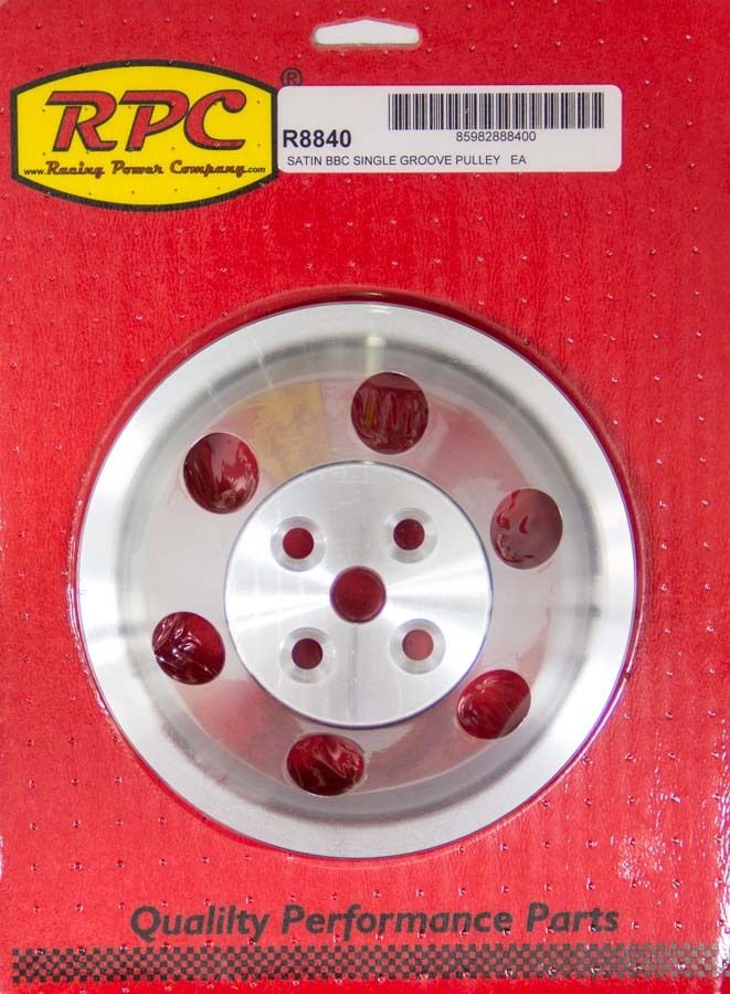 RACING POWER CO-PACKAGEDBBC SWP Single Groove Upper Pulley
