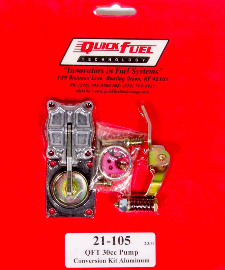 QUICK FUEL TECHNOLOGYAccelerator Pump Kit - 30cc