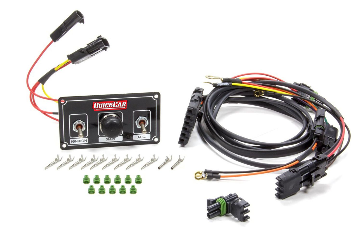 QUICKCAR RACING PRODUCTSIgnition Harness / Panel Black Modified