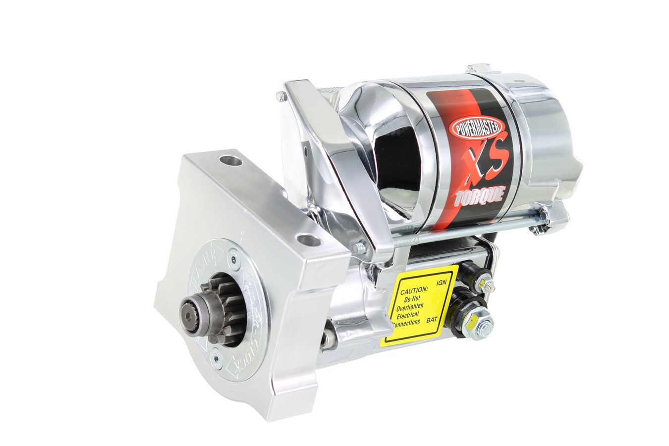 POWERMASTERXS Torque Starter GM LS Chrome Finish
