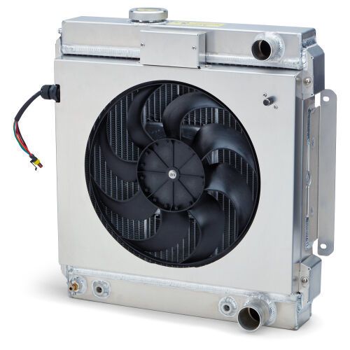 PROFORMSlim Fit Radiator 64-66 Mustang Pass Outlet