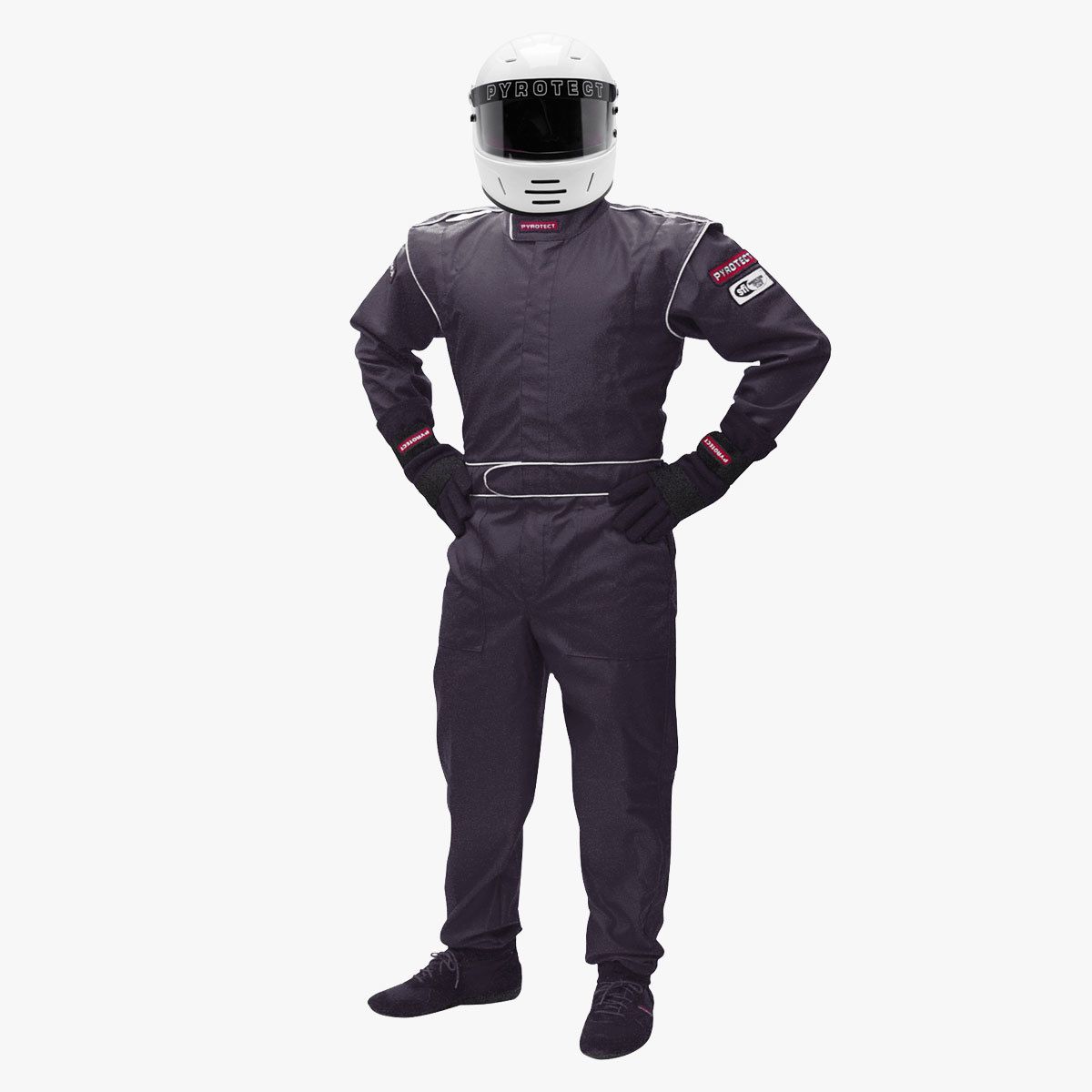 PYROTECTSuit Junior Medium Black SFI-5