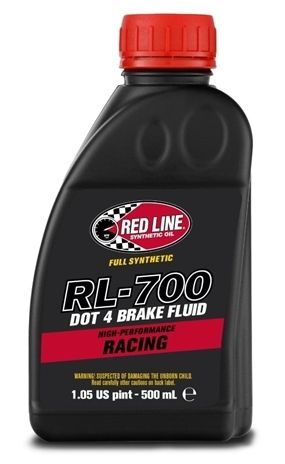 REDLINE OILRL700 Brake Fluid Racing 500ml DOT4