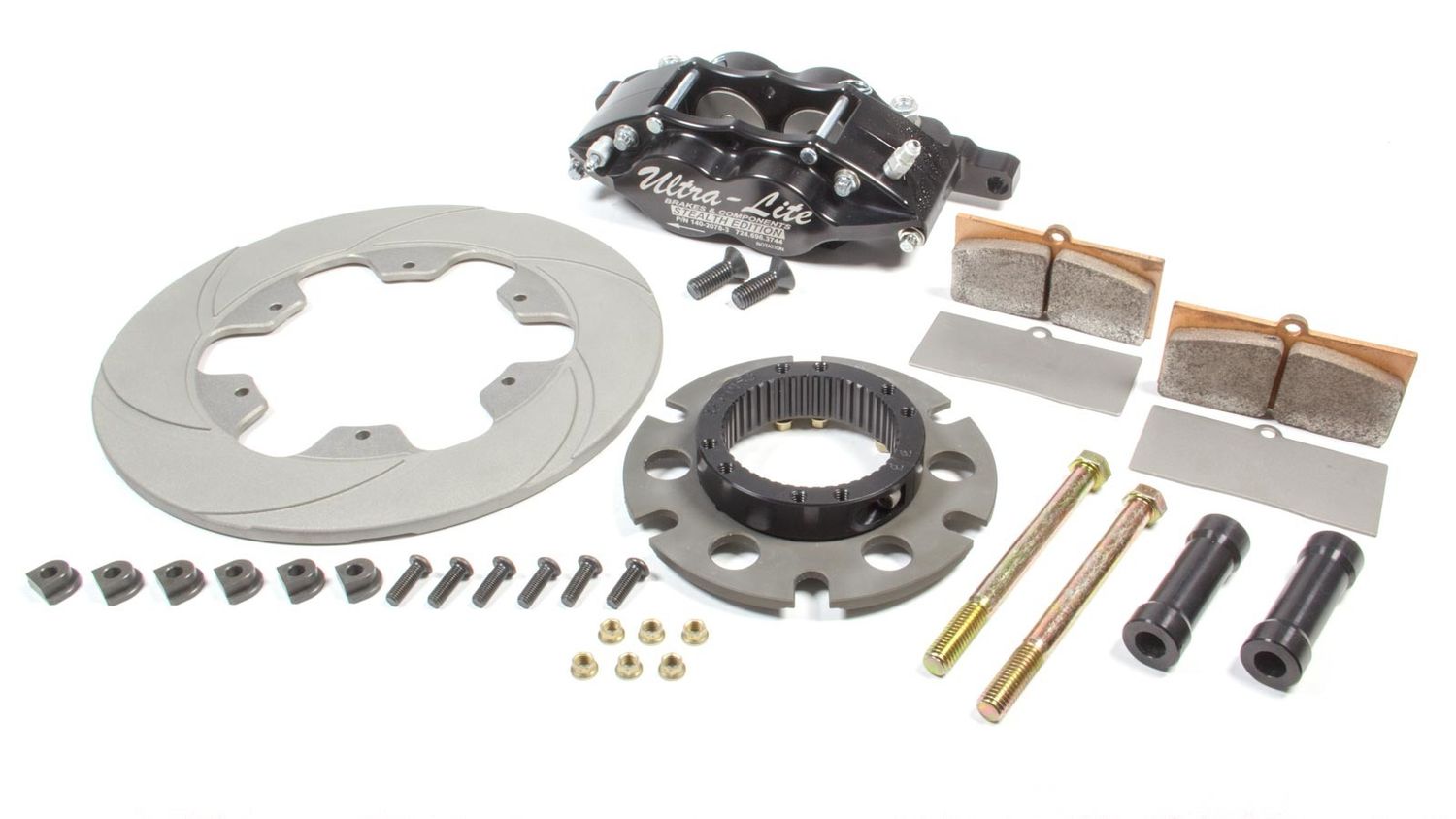 RED DEVIL / ULTRA LITE BRAKES Brake Kit Inboard New TI Rotor Black