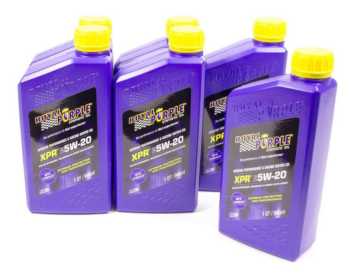 ROYAL PURPLE5w20 XPR Racing Oil Case 6x1 Quart
