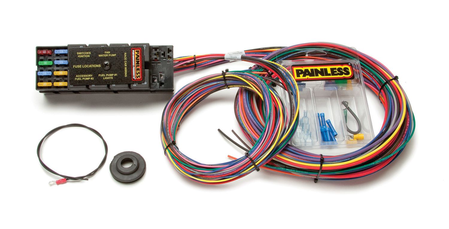 PAINLESS WIRING10 Circuit Race Harness