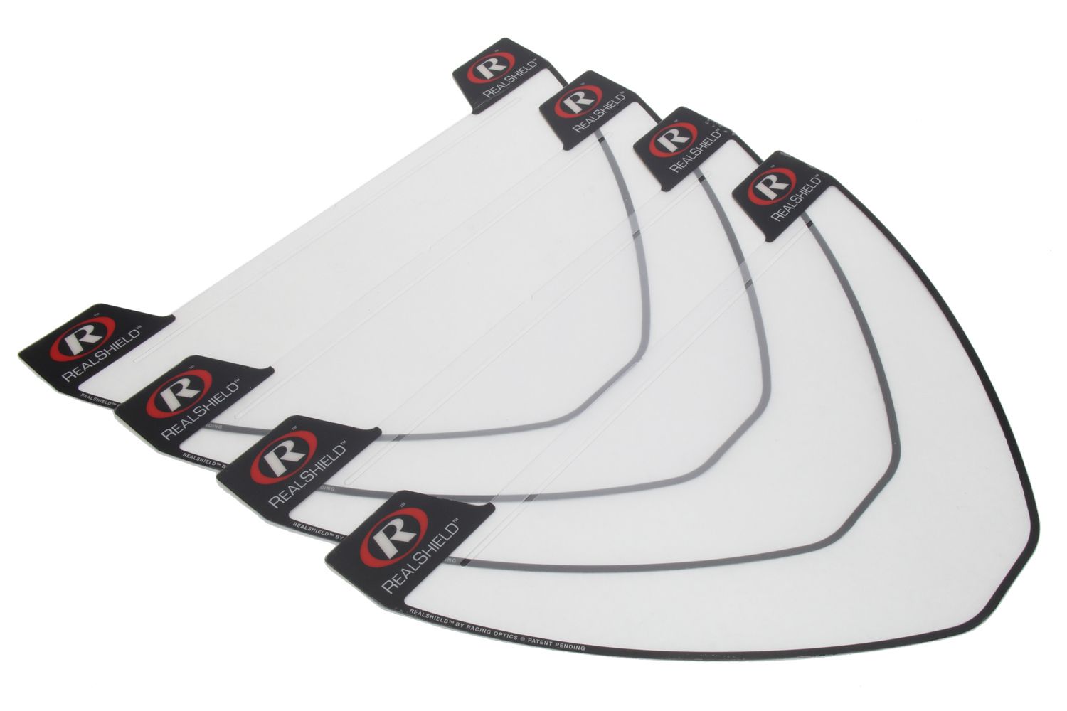 RACING OPTICSRealShield Hat Face Shield 4pk ANSI Cert