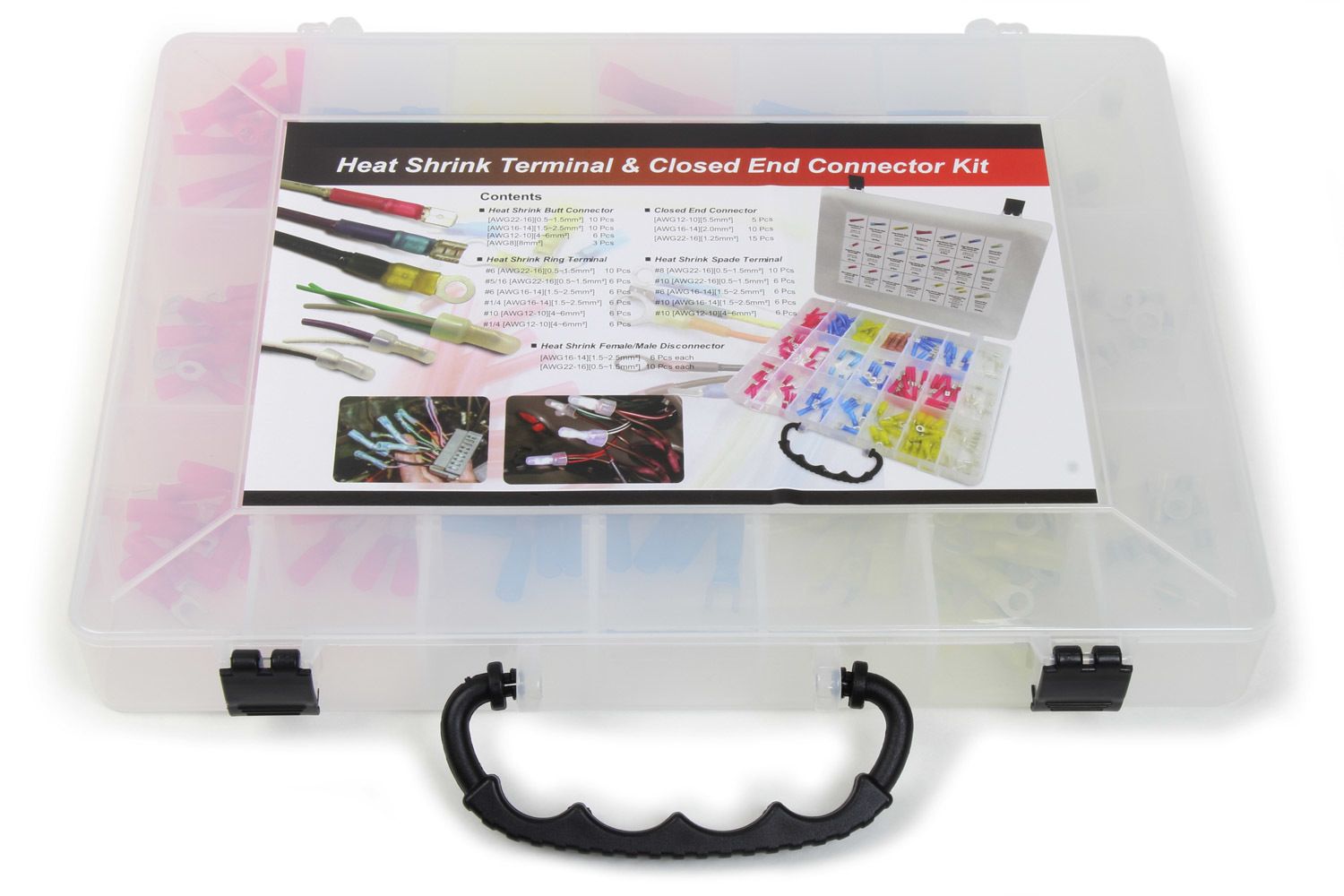 PERTRONIX IGNITIONTerminal Kit w/Heat Shrink Ends (165pk)