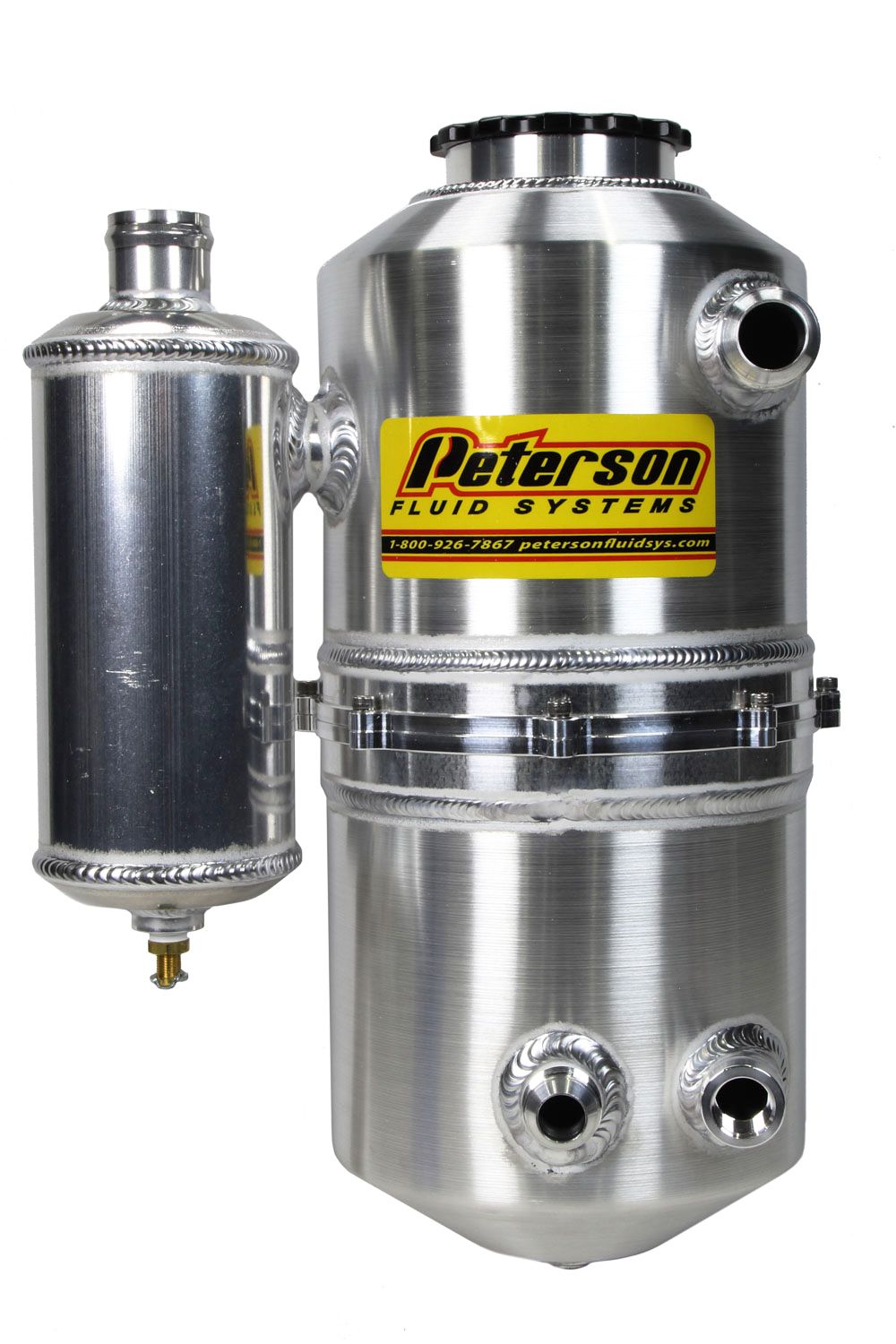 PETERSON FLUID1.5 Gal 2 Piece Drag Tank w/Catch Can