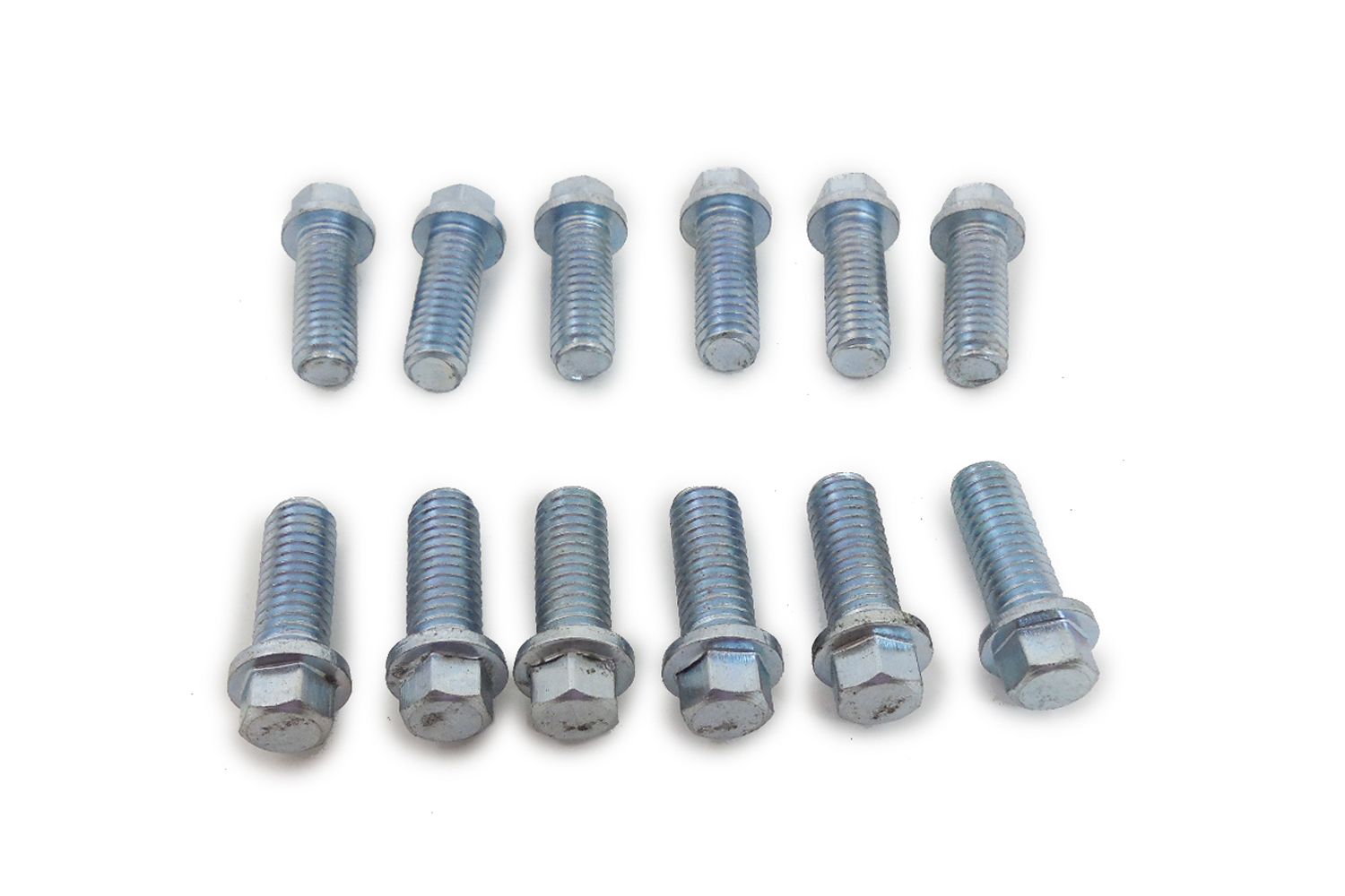 RACING POWER CO-PACKAGEDStainless Header Bolts 6-Point Head 12 Pcs.