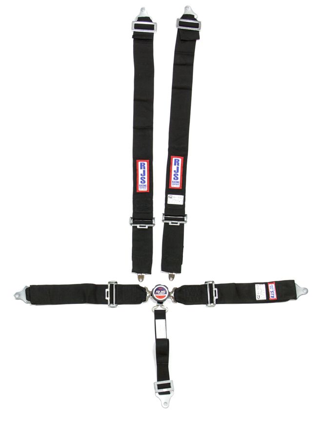 RJS SAFETY5 PT Harness System Q/R Bk Ind Bolt 2in Sub