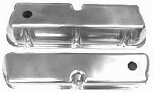 RACING POWER CO-PACKAGEDSB Ford Aluminum Valve Covers Plain With Hole