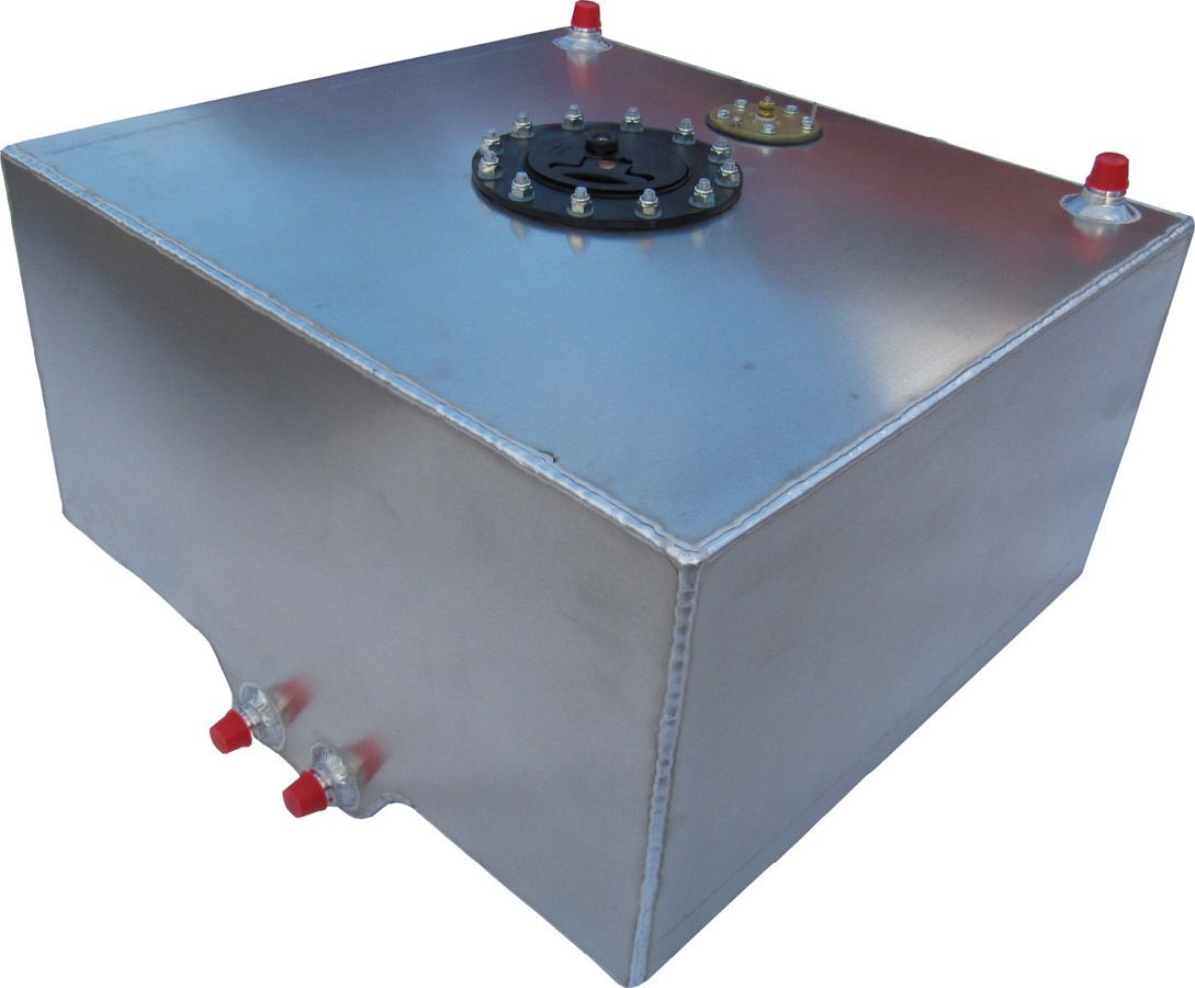 RCIFuel Cell Alum 15 Gal Raw w/ 0-90 Ohm Sender