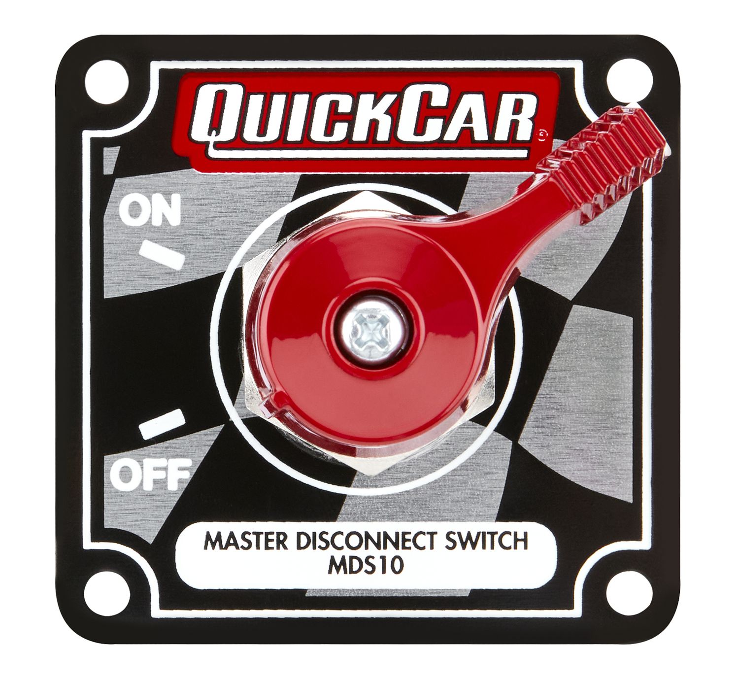 QUICKCAR RACING PRODUCTSMaster Disconnect High Amp 4 Post Flag Plate