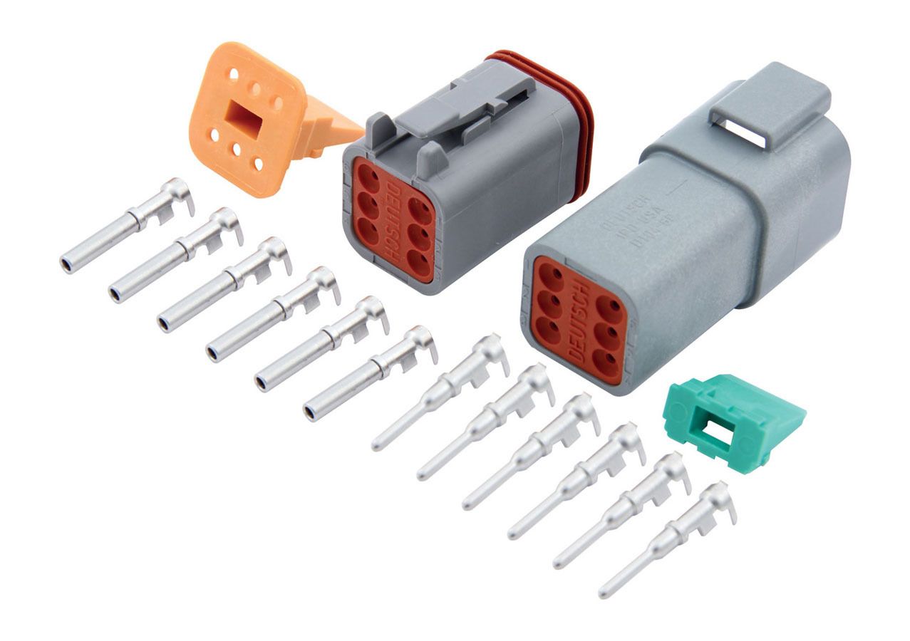 QUICKCAR RACING PRODUCTSDeutsch Connector - 6-Pin