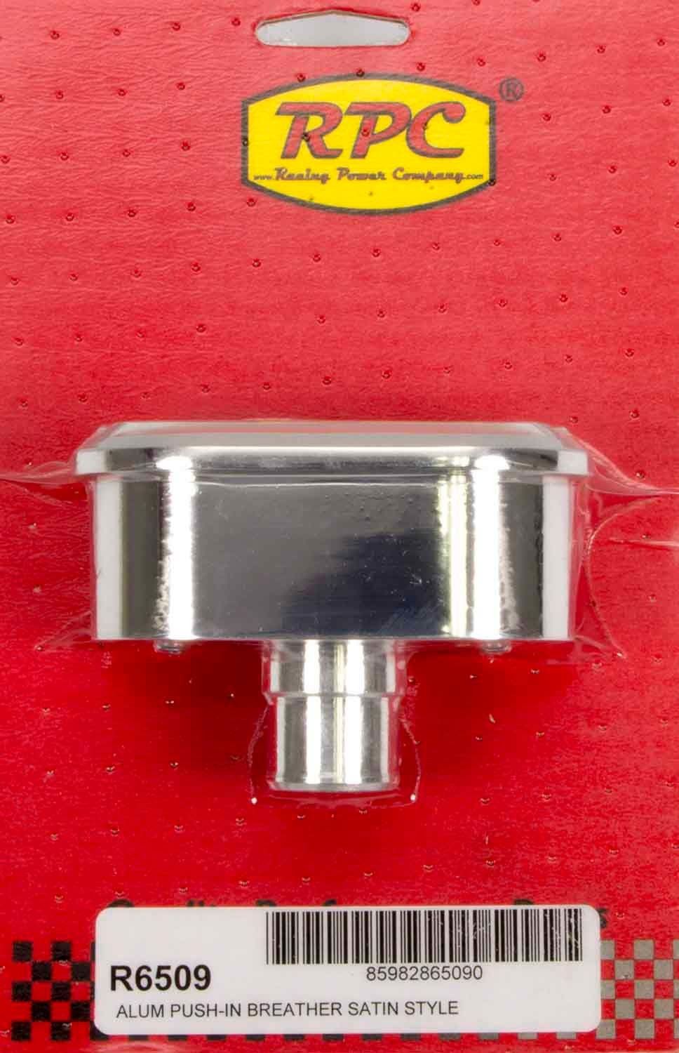 RACING POWER CO-PACKAGEDAlum Finned V/C Breather Polished/Satin