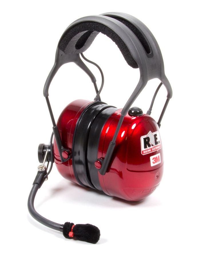 RACING ELECTRONICSHeadset Platinum Plus Series Candy Apple Red