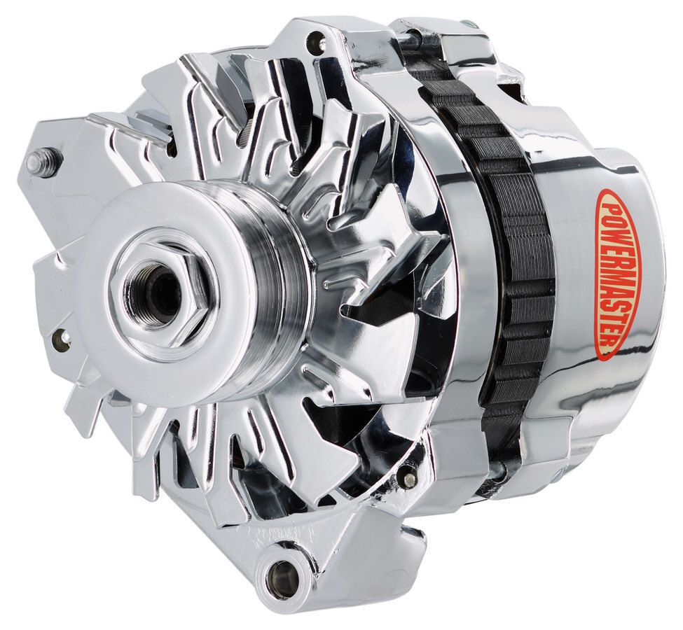 POWERMASTER140 Amp Alternator Chrysler w/Spacer Chrome