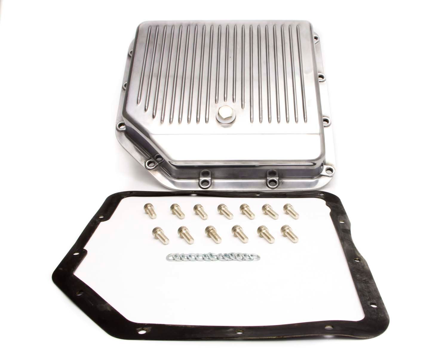 RACING POWER CO-PACKAGEDTH350 Aluminum Trans Pan Polished 350 turbo Pan