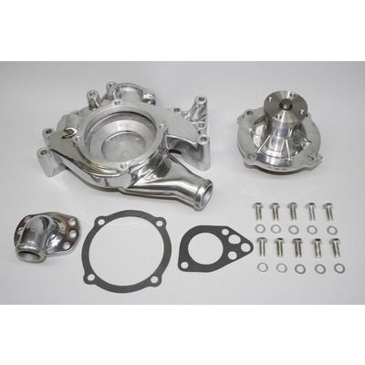 PRW INDUSTRIES, INC.HP Aluminum Water Pump BBM Polished