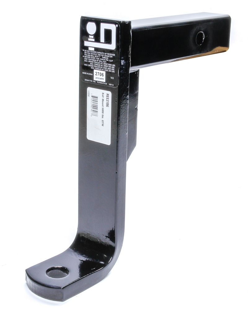REESEBall Mount 5000 lbs. GTW