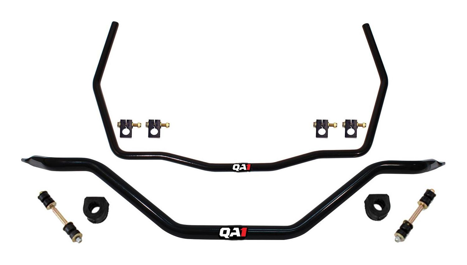 QA1Sway Bar Set - F & R 79-93 Mustang