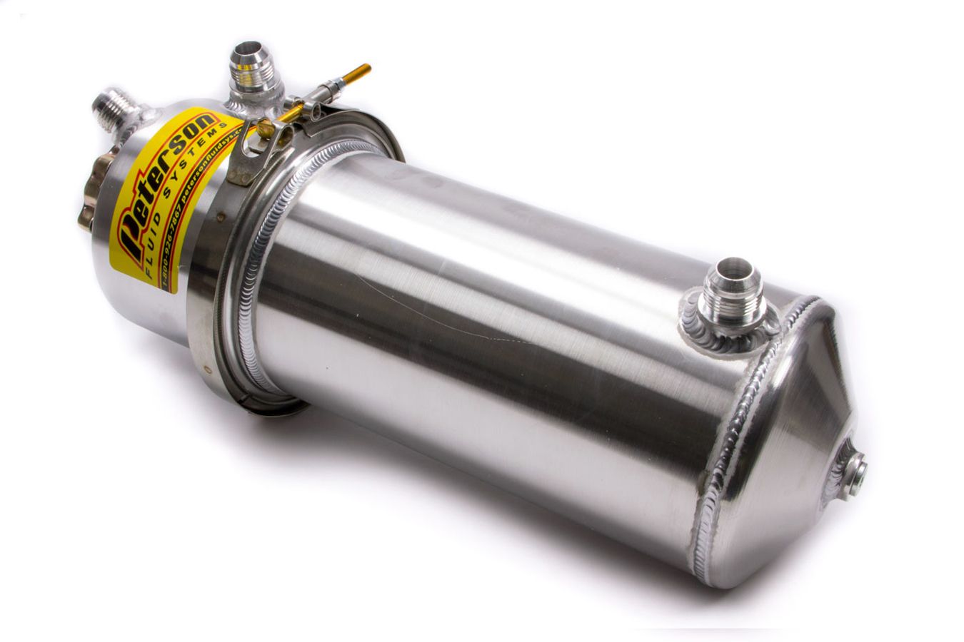 PETERSON FLUIDDry Sump Tank 1.5 Gal -12an Male Fittings