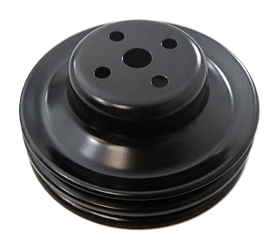 RACING POWER CO-PACKAGEDFord 289 2 Groove Water Pump Pulley Black