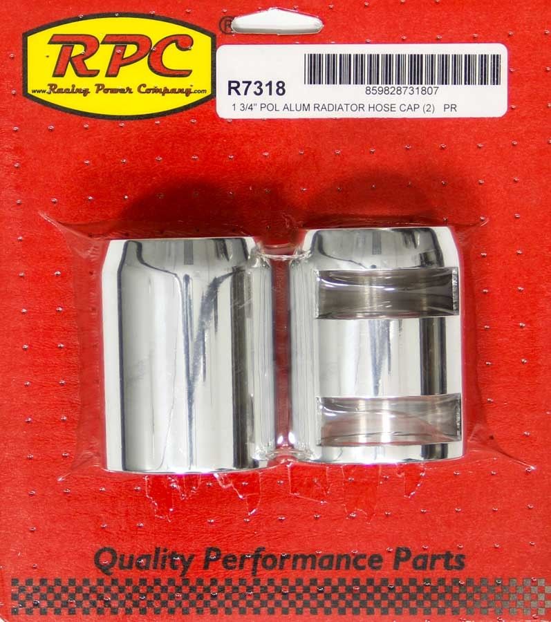 RACING POWER CO-PACKAGEDPolished Radiator Hose End Pair