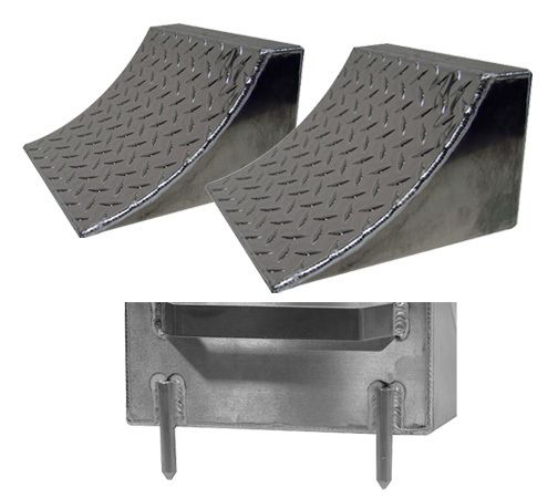 PIT-PAL PRODUCTSWheel Chocks w/ Pins Pair