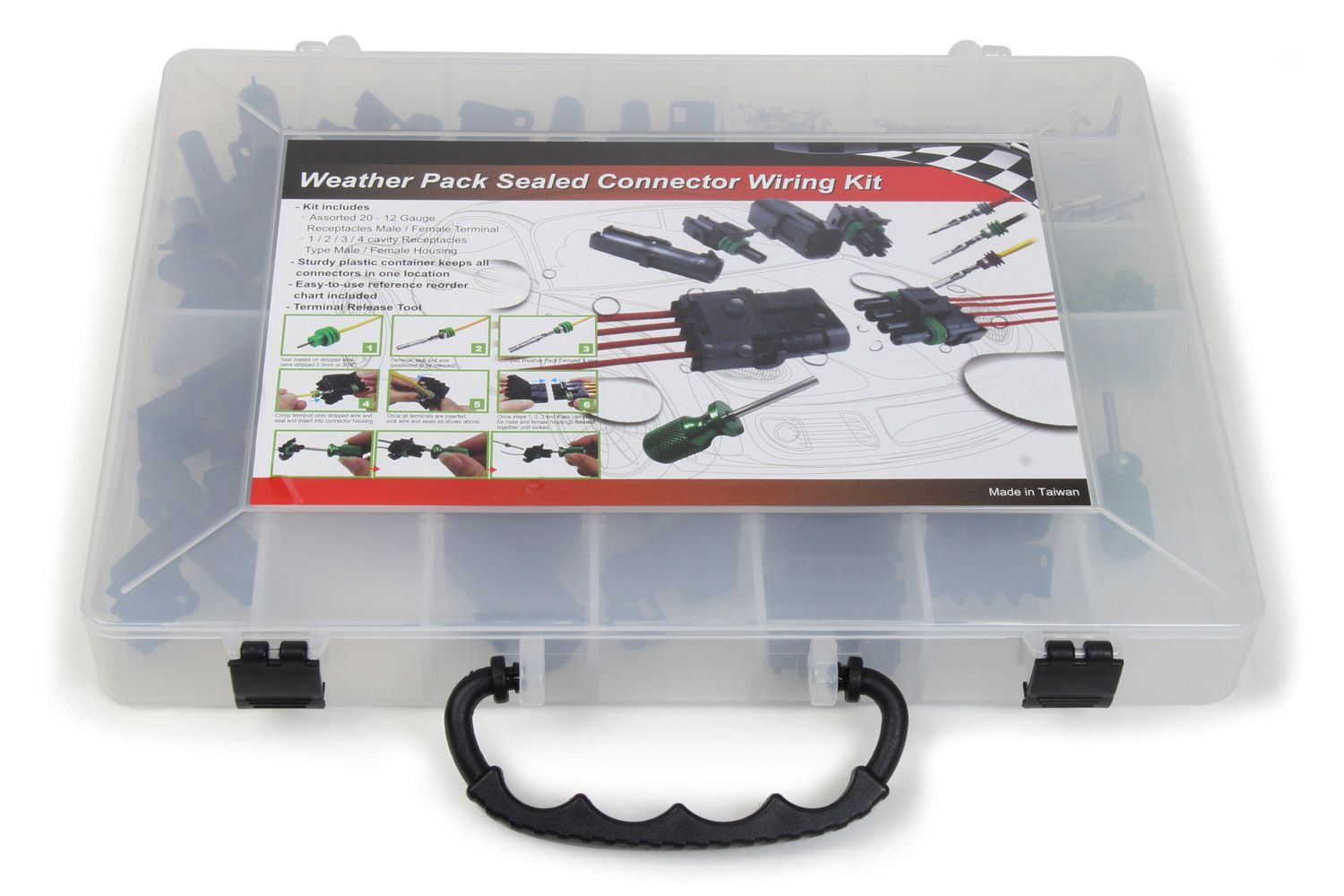 PERTRONIX IGNITIONWeather Pack Connector Kit (209pk)